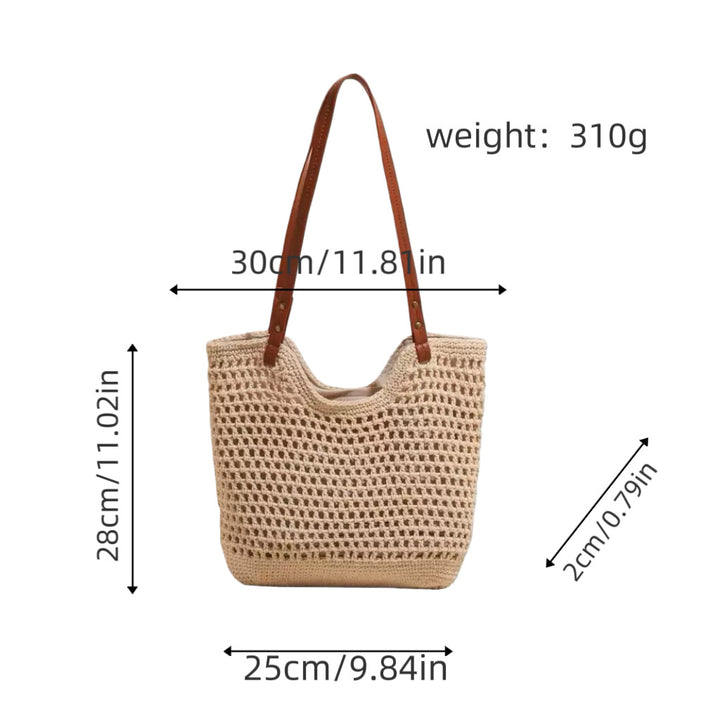 Airy Macrame Beach Bag Bowlift