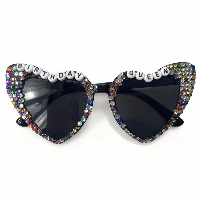 Statement Heart-Frame Sunglasses Bowlift