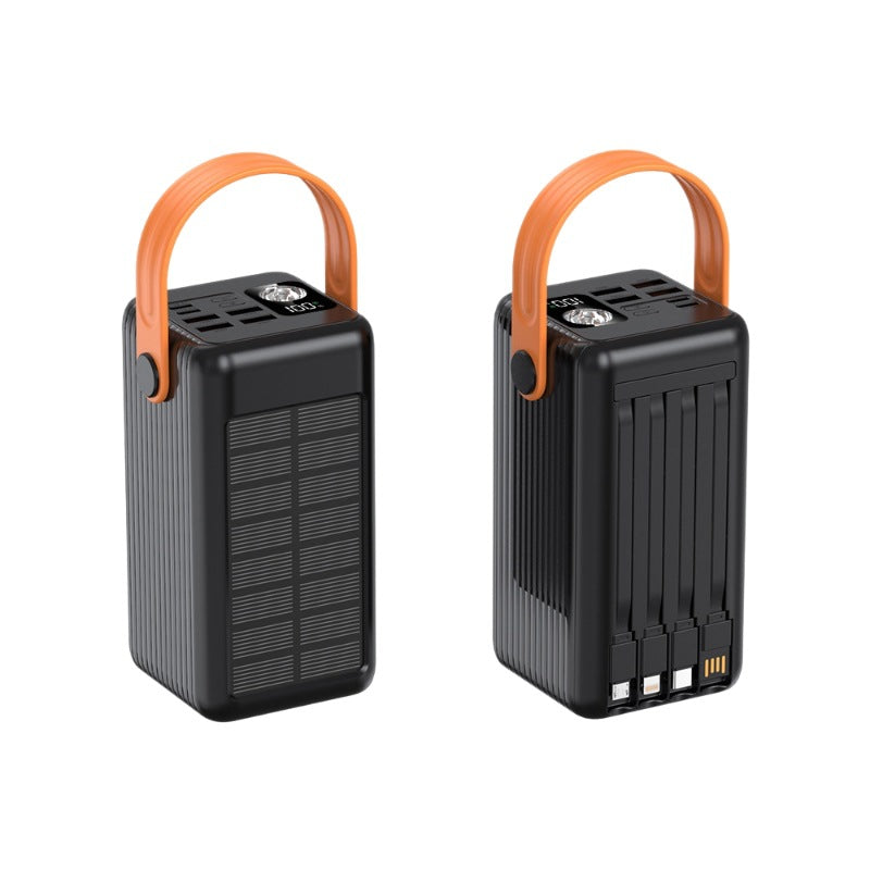 Solar Power Bank with Multiple USB Ports Bowlift