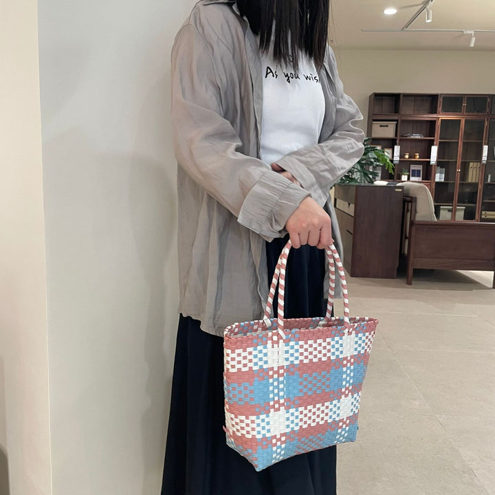 Handwoven shopping and beach bag Bowlift