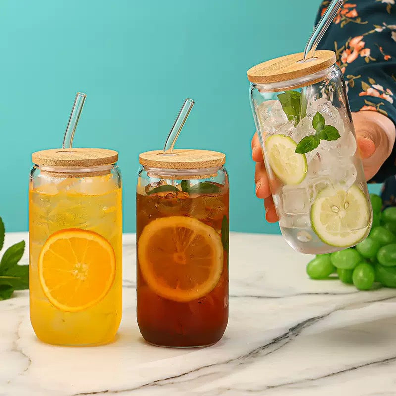 Women Glass Drinking Bottle Bowlift