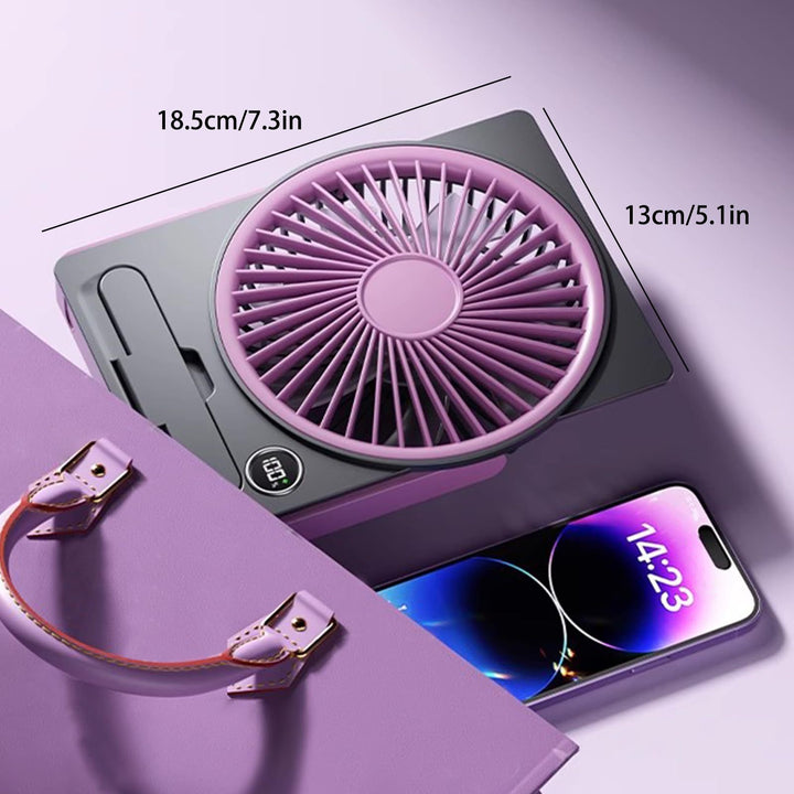 Unisex Portable USB Fan with Flexible Tilt Bowlift
