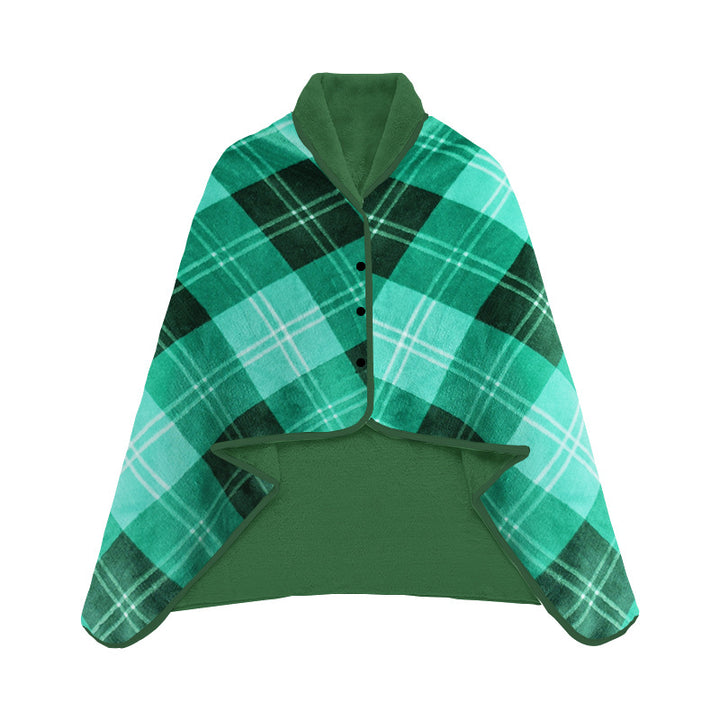 Women Cozy Blanket Poncho Bowlift