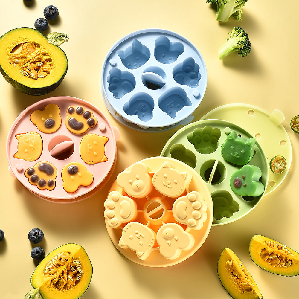 Silicone Ice Cube Tray with Animal Motifs Bowlift 1786711398