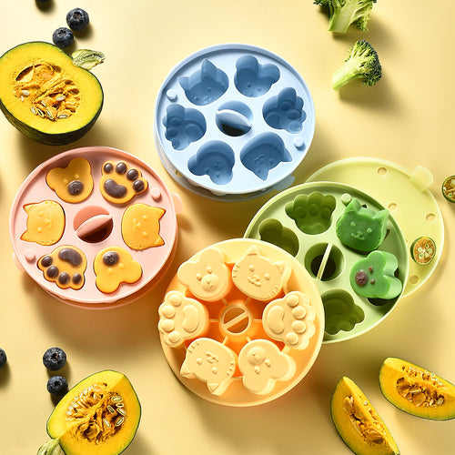 Silicone Ice Cube Tray with Animal Motifs Bowlift 1786711398
