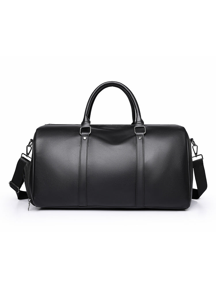 Premium Leather Travel Duffel Bag Bowlift