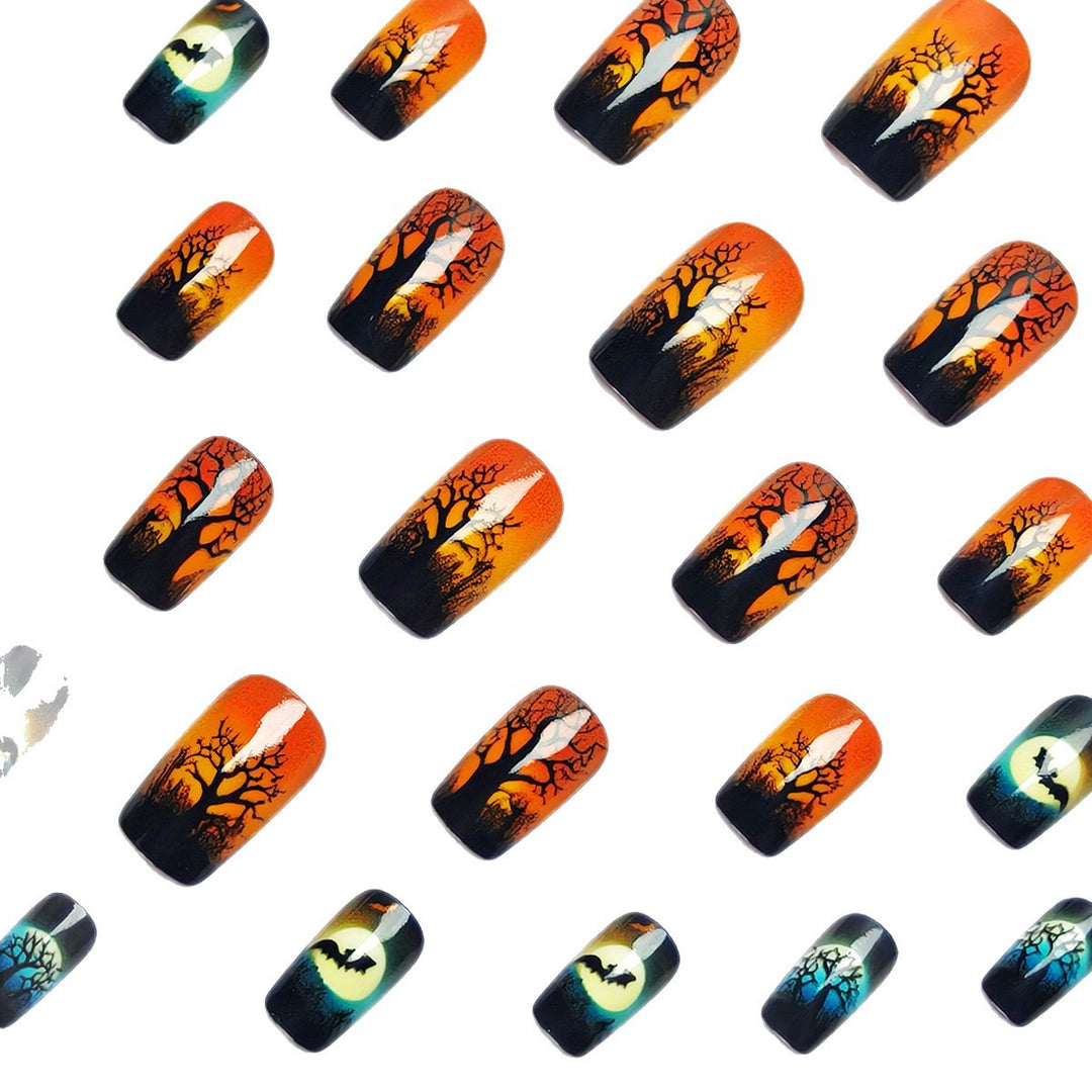 Halloween-Themed Artistic Nail Art Bowlift 1788155625