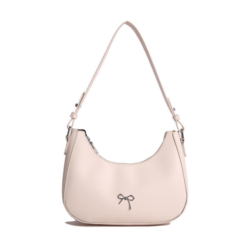 Stylish Bow Detail Shoulder Bag Bowlift