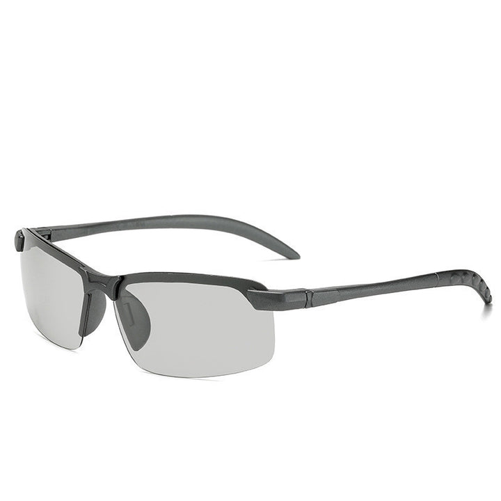 Men's sporty sunglasses with polarized lenses and flexible frame Bowlift
