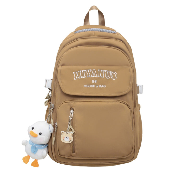 Multi-Pocket Casual School Backpack Bowlift