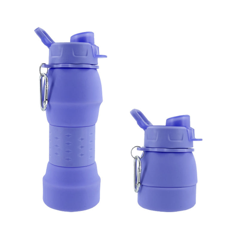 Ladies versatile folding water bottle Bowlift