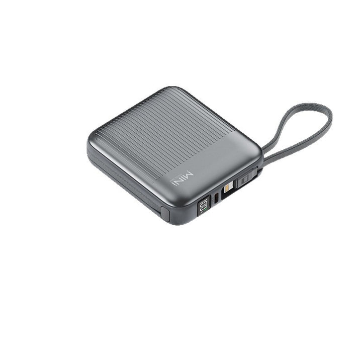 Compact power bank with integrated cable system Bowlift