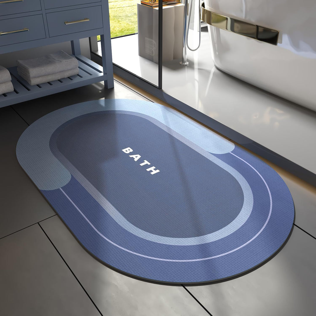 Versatile Absorbent Comfort Bath Mat Bowlift