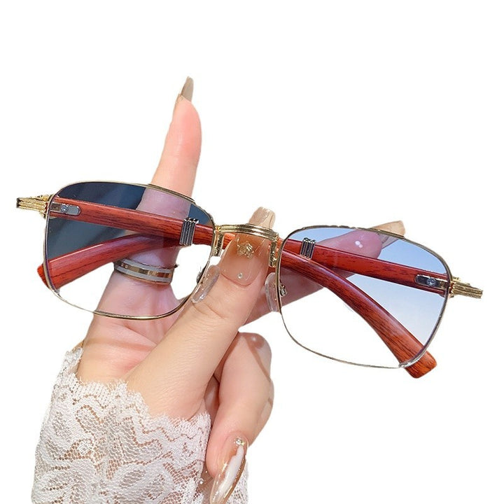 Ladies sunglasses with luxurious wooden frame Bowlift