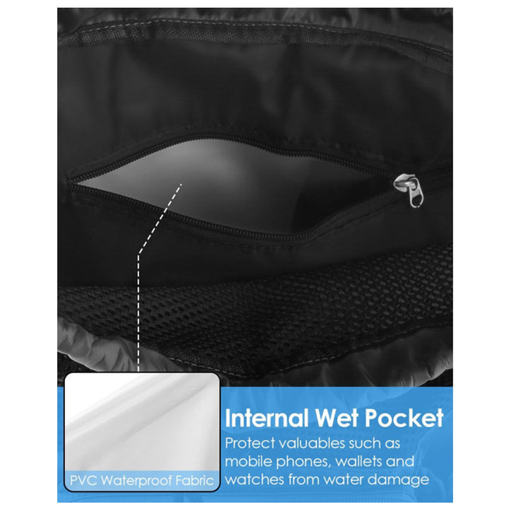 Sporty mesh backpack with insulated side pocket Bowlift