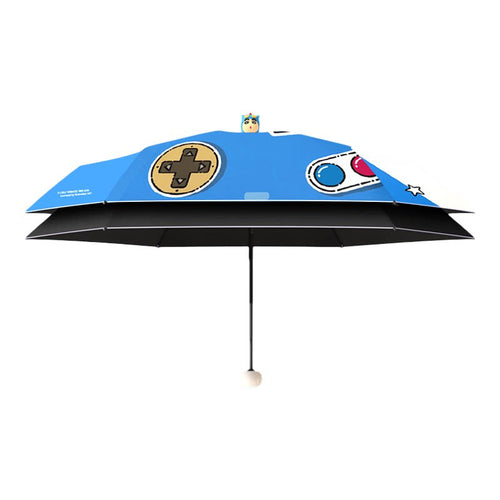 Women's creative foldable umbrella with cartoon motif Bowlift