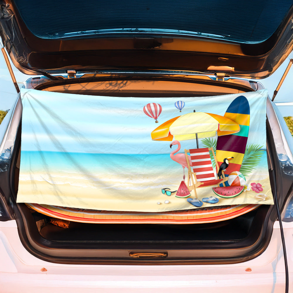 Beach blanket with cheerful summer motif Bowlift
