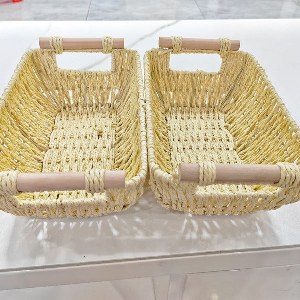 Stylish Handwoven Storage Basket Bowlift