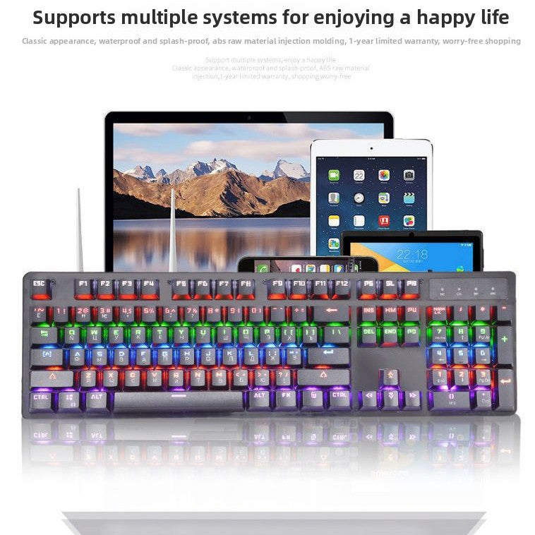 Rgb Gaming Keyboard Bowlift