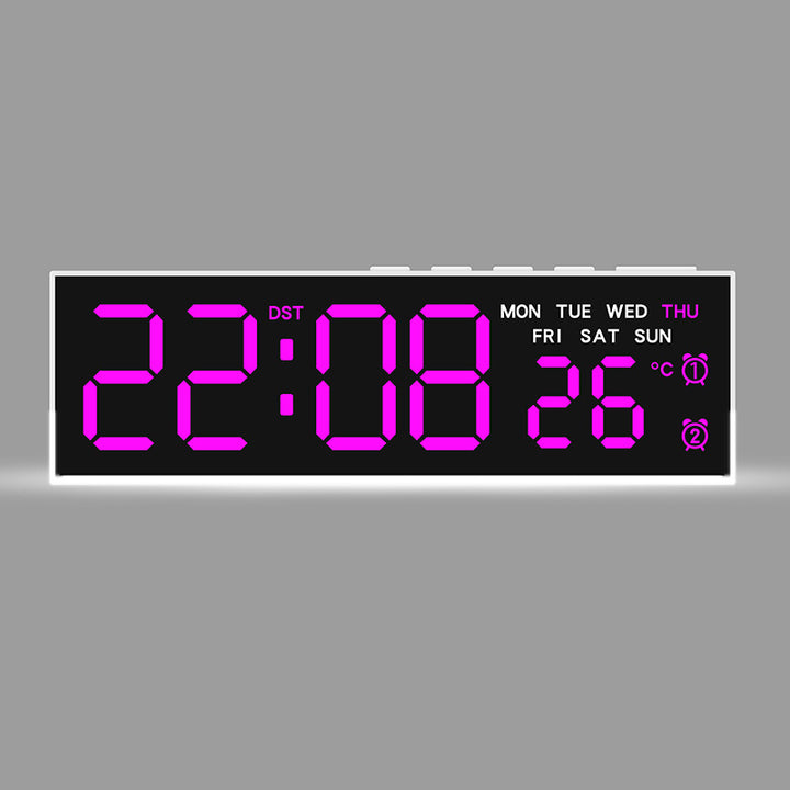 Digital Alarm Clock Bowlift