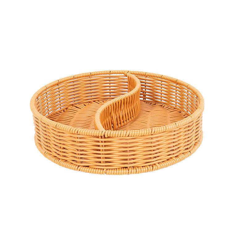 Round Woven Storage Organizer Bowlift