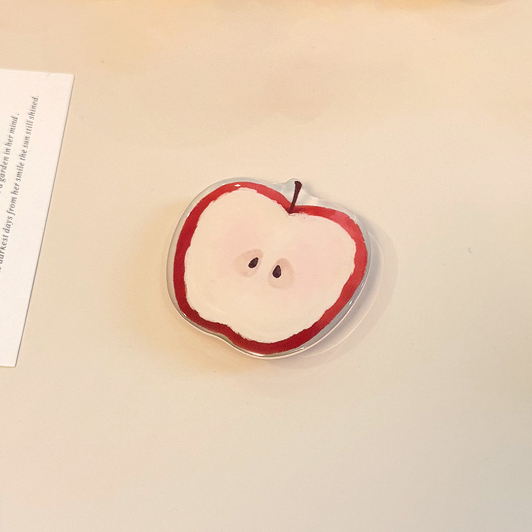 Apple motif coasters Bowlift