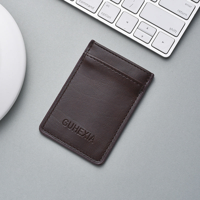 Minimalist Leather Card Holder Bowlift