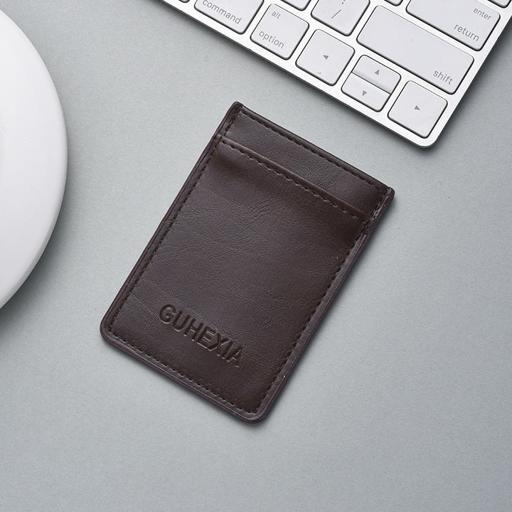 Minimalist Leather Card Holder Bowlift