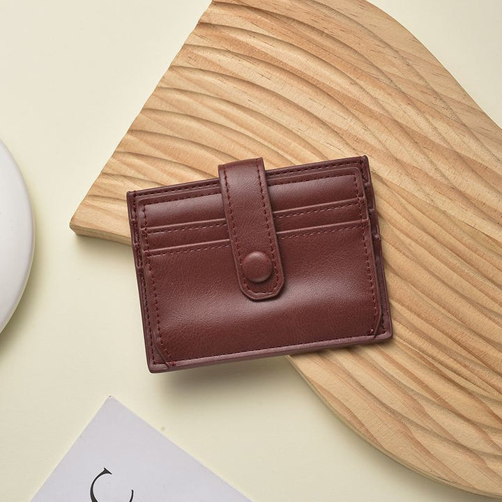 Minimalist Leather Card Holder Bowlift