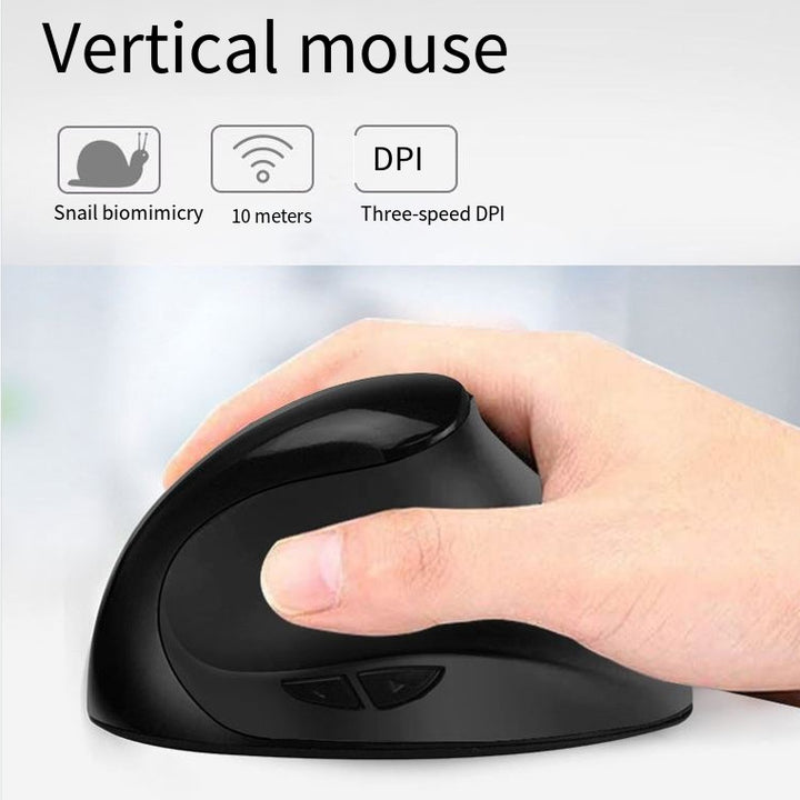 Ergonomic Wireless Mouse Bowlift