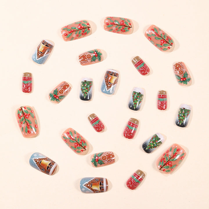 Holiday-Themed 3D Nail Art Extensions Bowlift