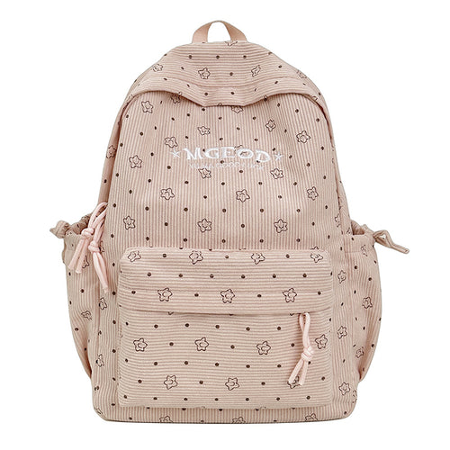 Cute Floral Design Backpack