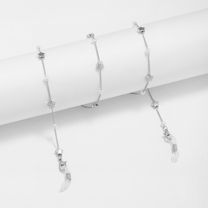 Star Accent Eyewear Retainer Chain Bowlift