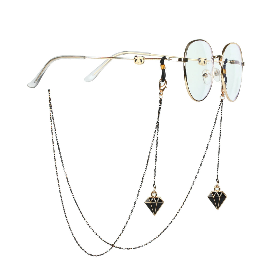 Fashionable glasses necklace with stylish pendants Bowlift