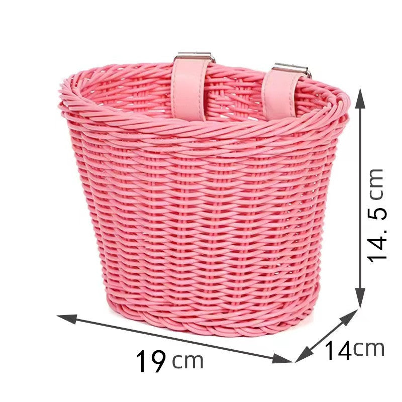 Stylish Bicycle Front Storage Basket Bowlift
