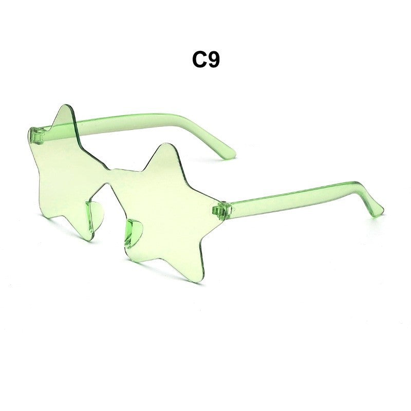 Ladies Star-Shaped Sunglasses Bowlift