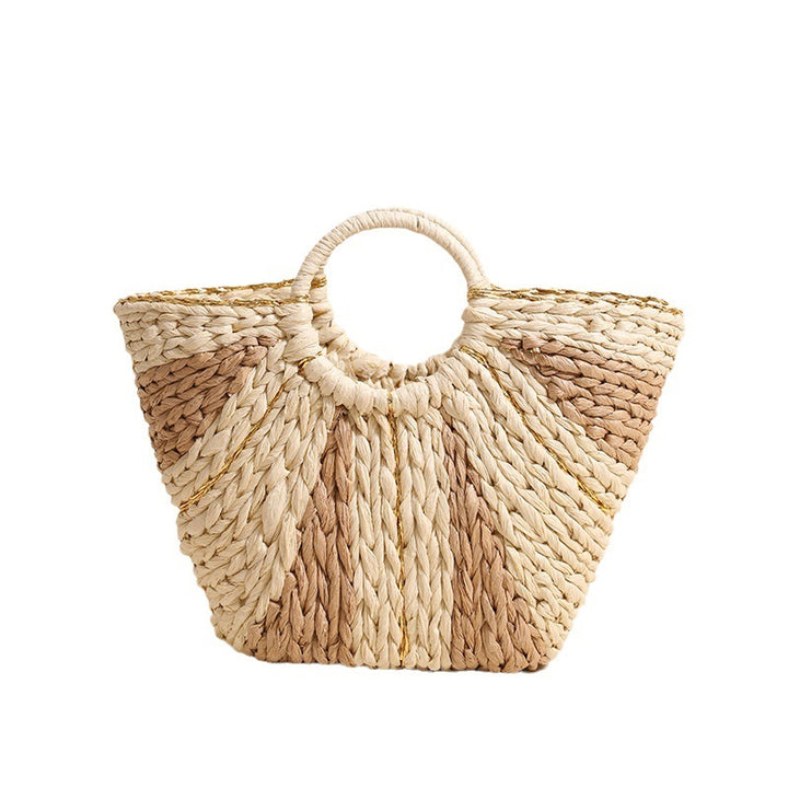 Handcrafted basket bag in modern design Bowlift