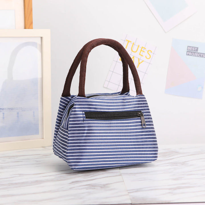 Floral Print Insulated Lunch Carrier Bowlift