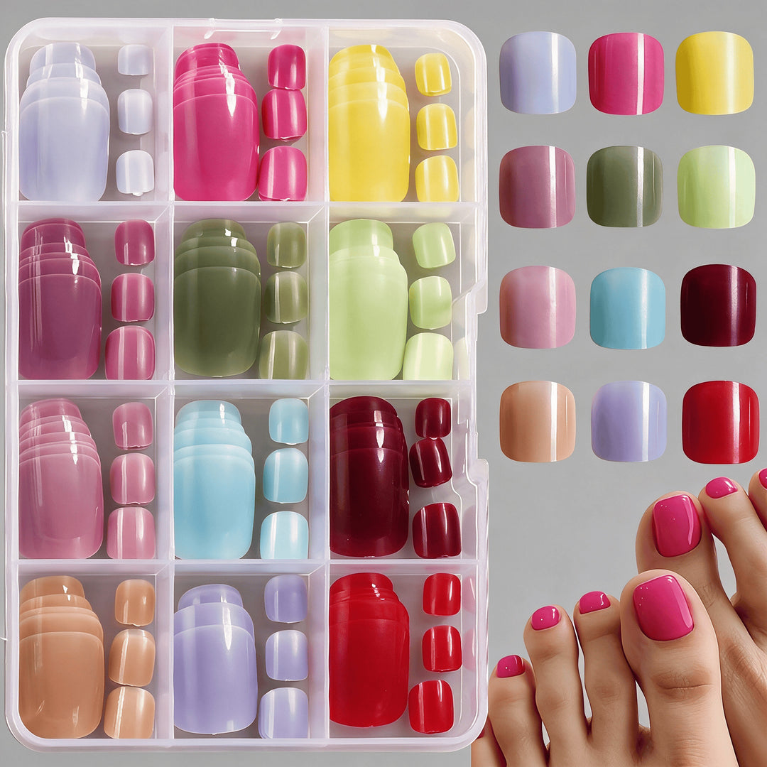 Premium Classic Press-On Nail Set Bowlift