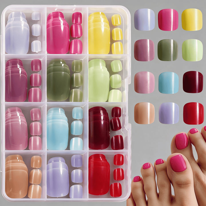 Premium Classic Press-On Nail Set Bowlift