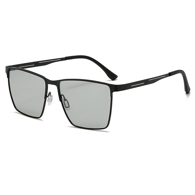 Polarized Square Frame Sunglasses