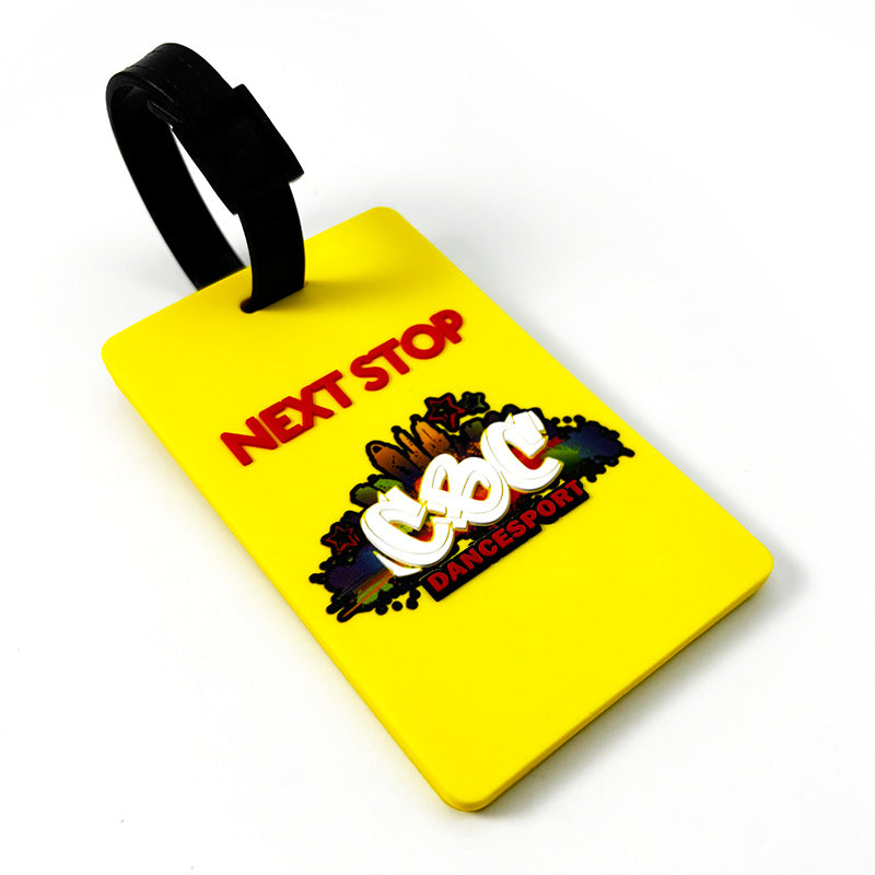 Unisex Vibrant Travel Luggage Tag Bowlift