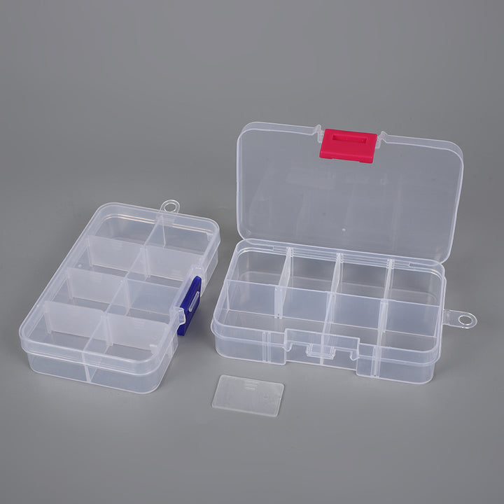Multi-Purpose Transparent Compartment Storage Case Bowlift