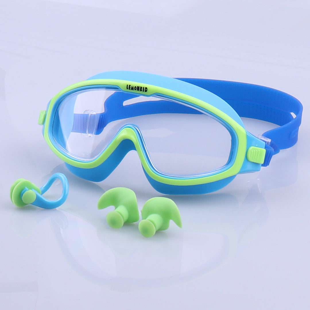 Swimming mask with ergonomic fit and clear view Bowlift