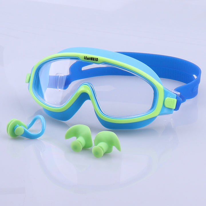 Swimming mask with ergonomic fit and clear view Bowlift