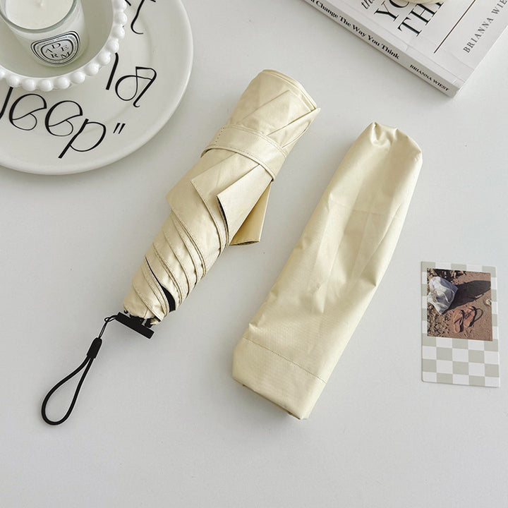 Women portable folding umbrella with wind-resistant mechanism Bowlift