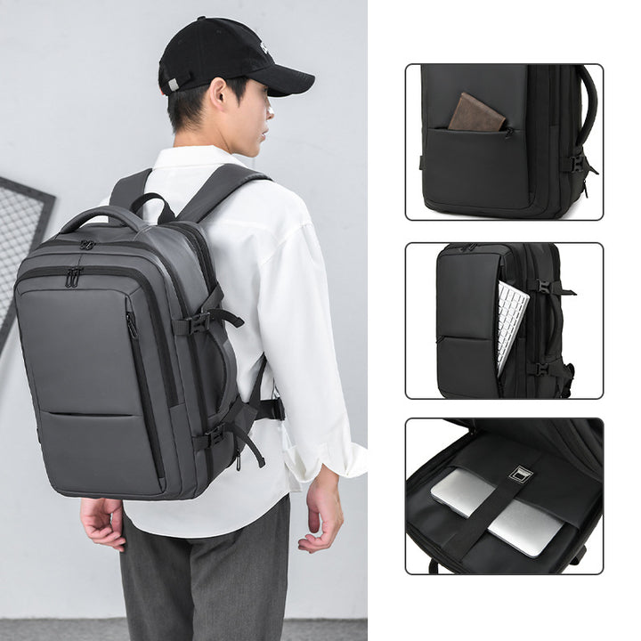 Business Rucksack with Versatile Compartments and Ergonomic Design Bowlift