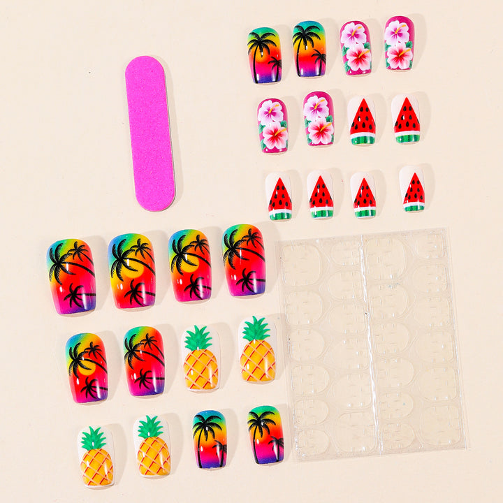 Tropical Fruit-Inspired Nail Art Kit Bowlift