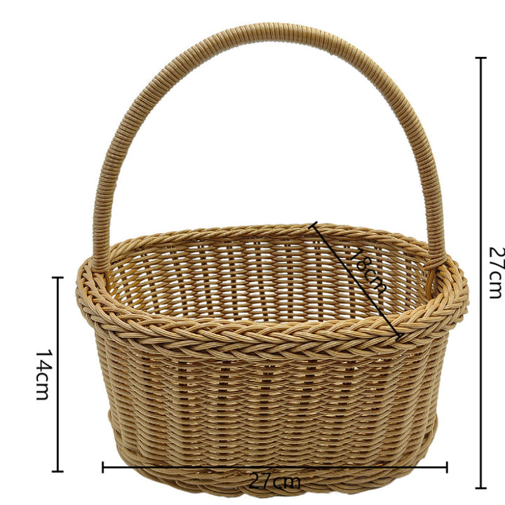Handwoven Utility Basket Bowlift