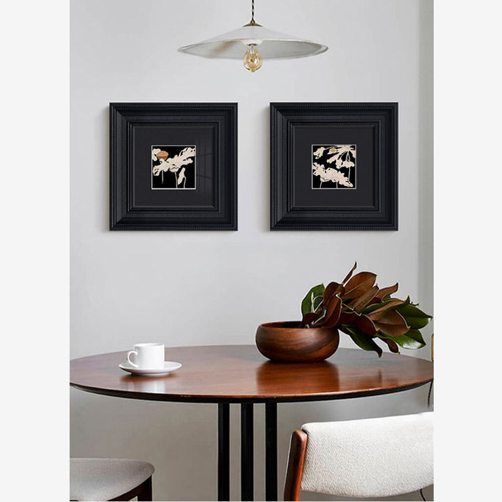 Artistic Flowered Coated Wall Decor